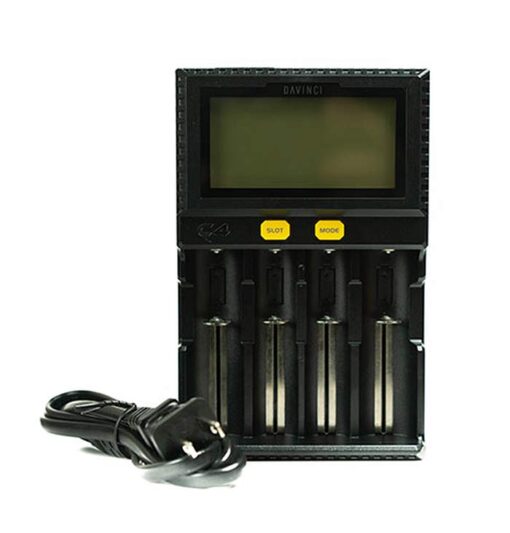 Cargador 4 baterías 18650, 18350 y 21700 Da Vinci - Imagen 2